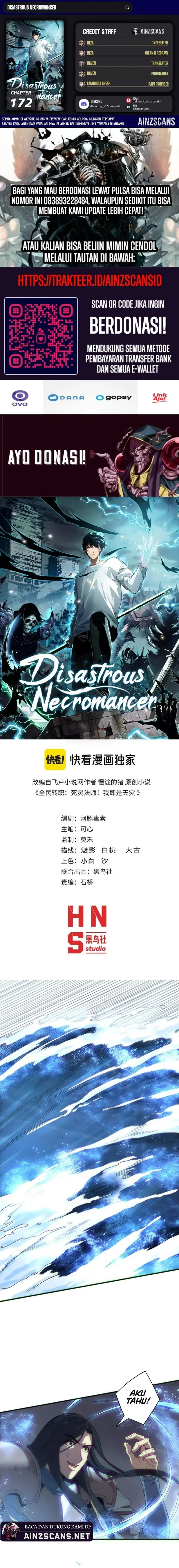 Disastrous Necromancer chapter 172