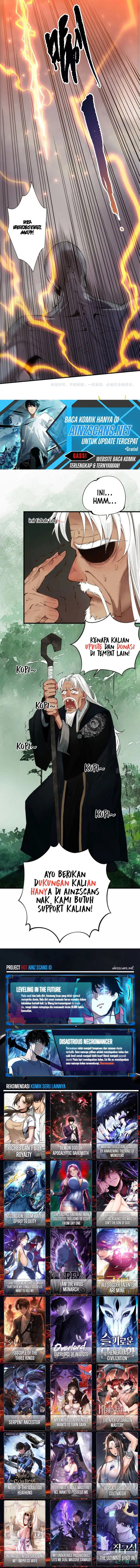 Disastrous Necromancer Chapter 230 Bahasa Indonesia