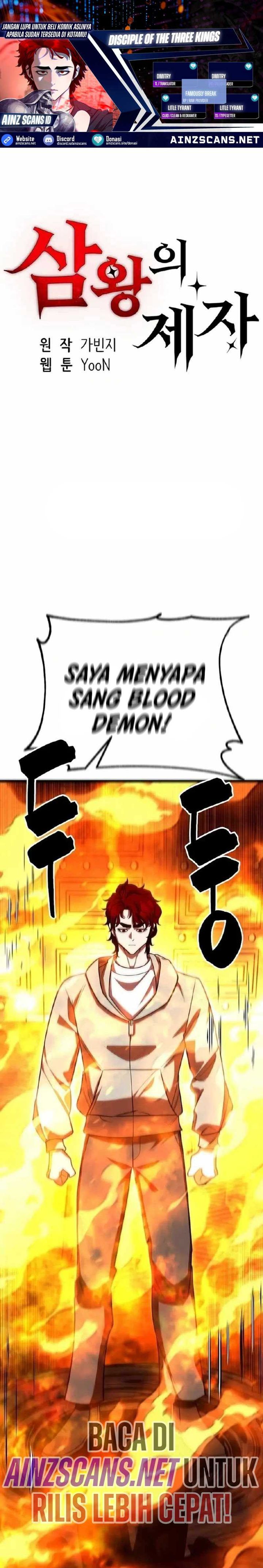Disciple of the Three Kings Chapter 12 Bahasa Indonesia