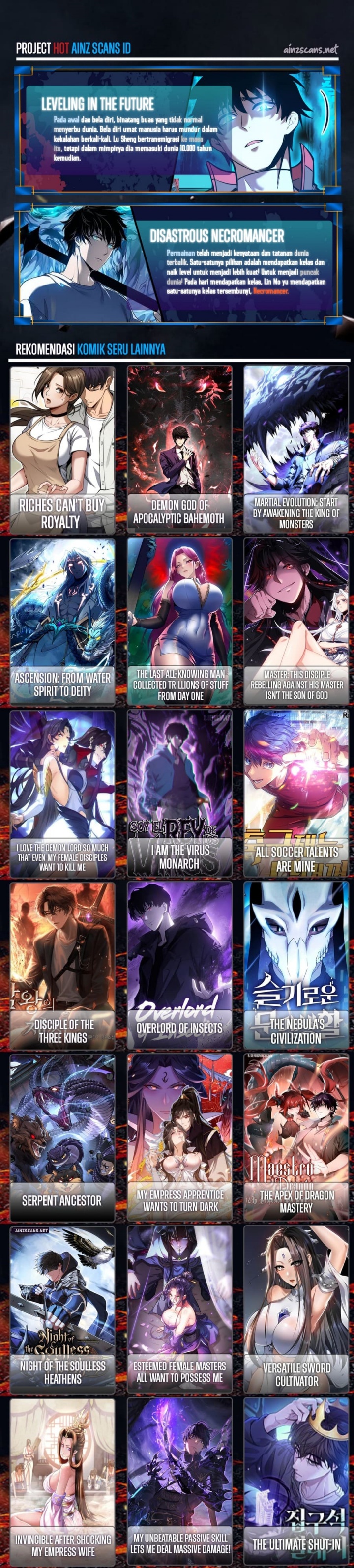 Disciple of the Three Kings chapter 39