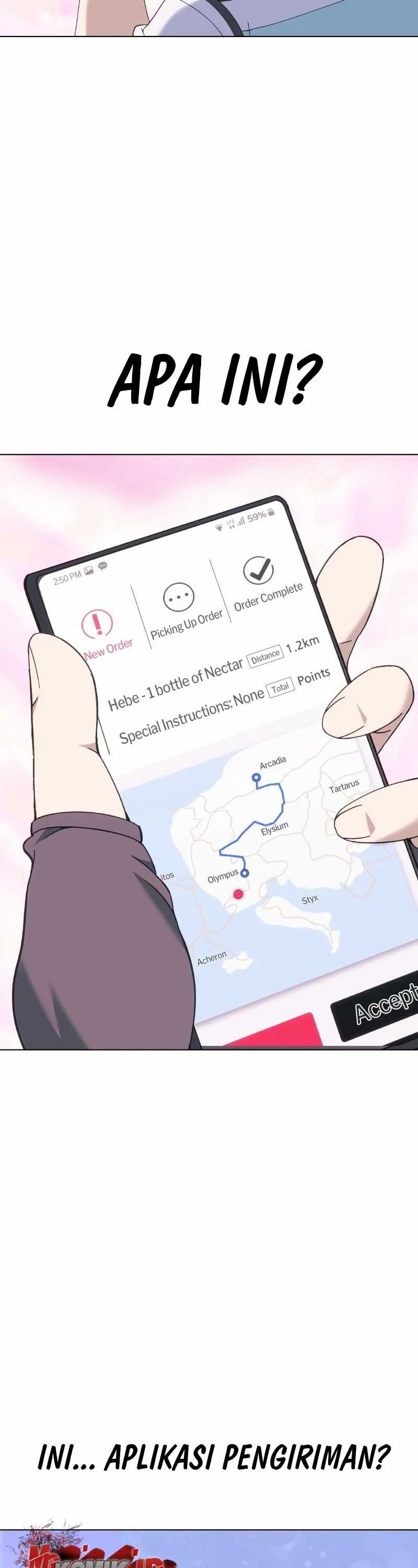 Divine Delivery  ( Heavenly Deliveryman ) chapter 1