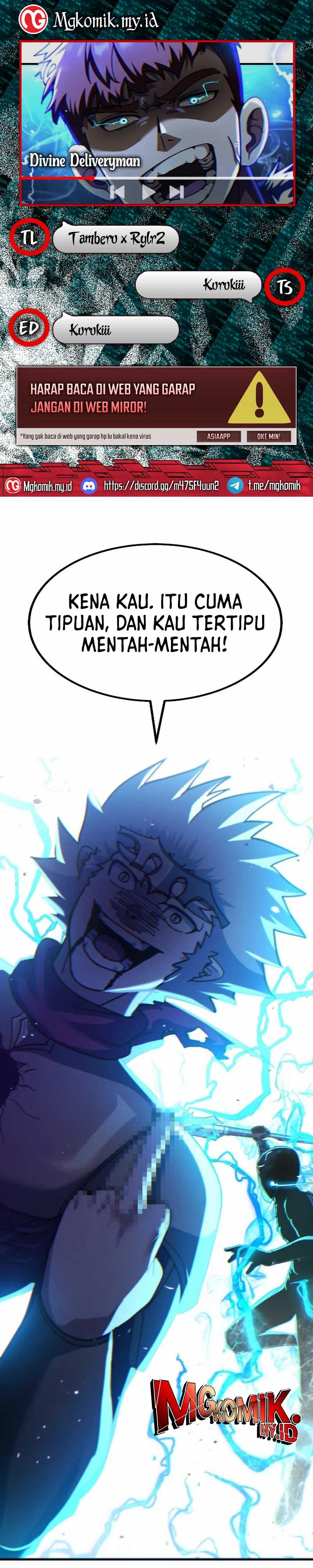 Divine Delivery ( Heavenly Deliveryman ) Chapter 72 Bahasa Indonesia