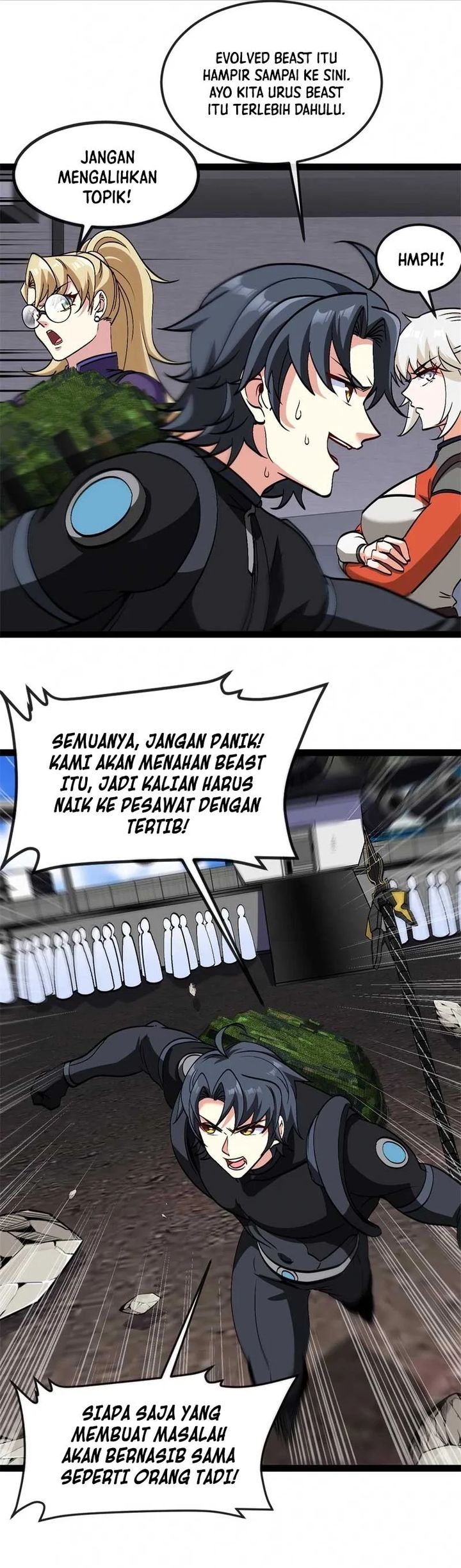 Divine Leveling System Chapter 157 Bahasa Indonesia