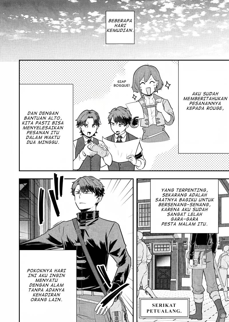 Dokushin Kizoku wa Isekai wo Ouka Suru: Kekkon Shinai Otoko no Yuuga na Ohitori-sama Life Chapter 18 Bahasa Indonesia