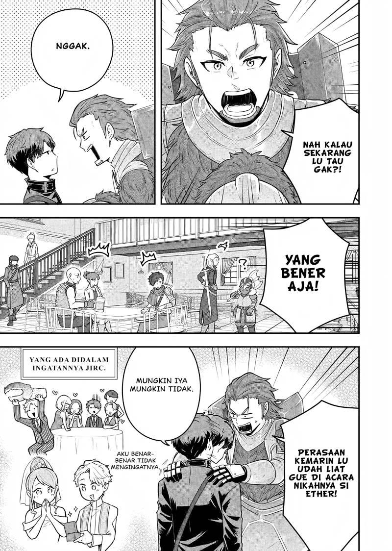 Dokushin Kizoku wa Isekai wo Ouka Suru: Kekkon Shinai Otoko no Yuuga na Ohitori-sama Life Chapter 18 Bahasa Indonesia
