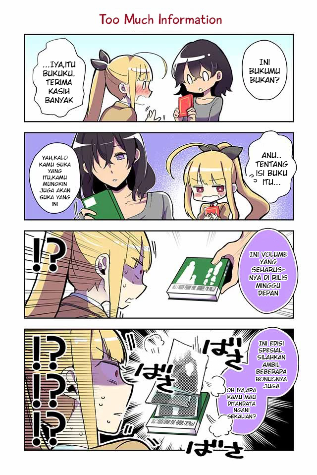 Dokyuusei no Oshi Sakka ni Yuri Mousou ga Bareta Kekka chapter 3