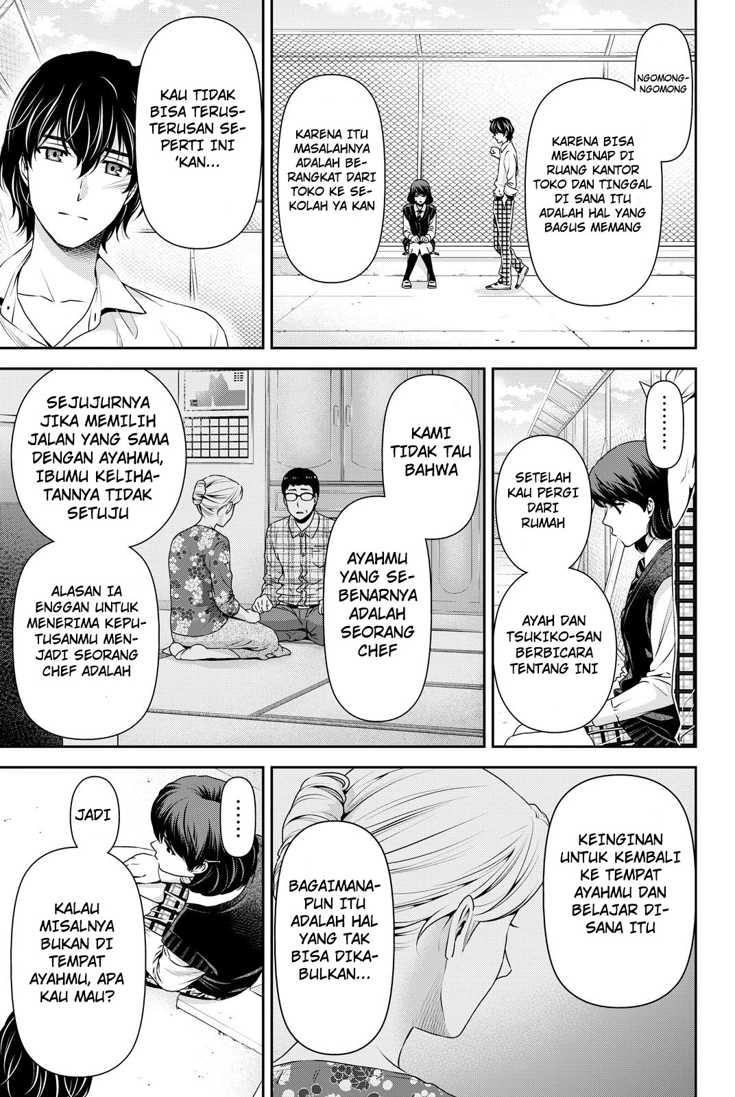 Domestic na Kanojo chapter 87