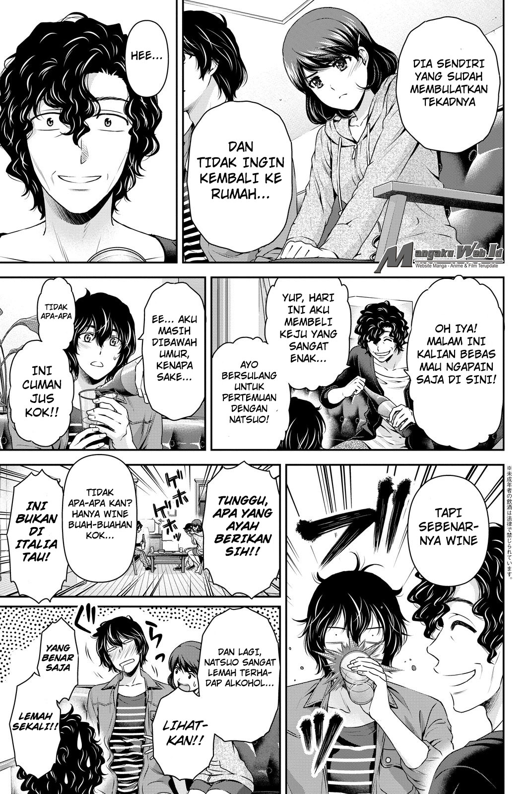 Domestic na Kanojo chapter 87