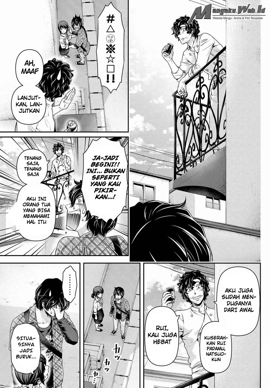 Domestic na Kanojo Chapter 117 Bahasa Indonesia