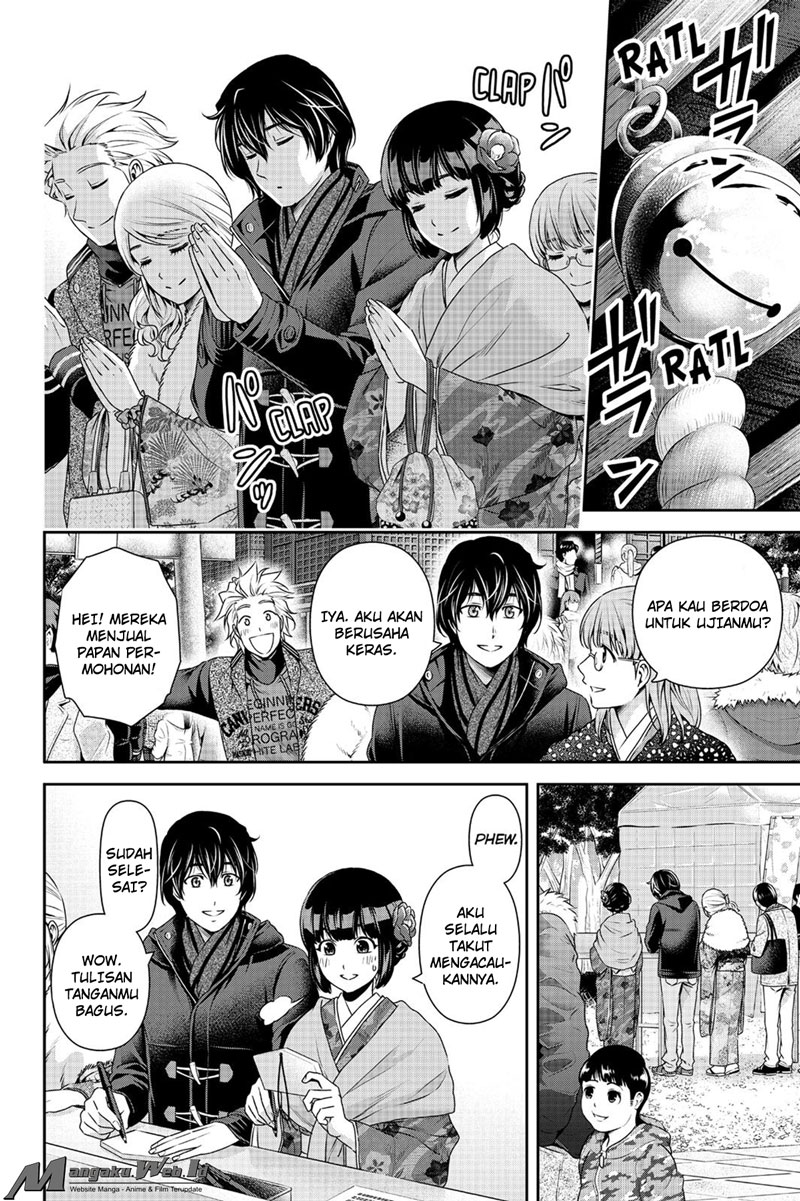 Domestic na Kanojo Chapter 131 Bahasa Indonesia