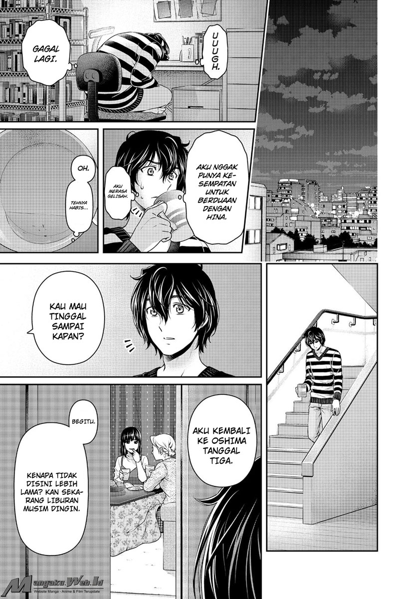 Domestic na Kanojo Chapter 131 Bahasa Indonesia