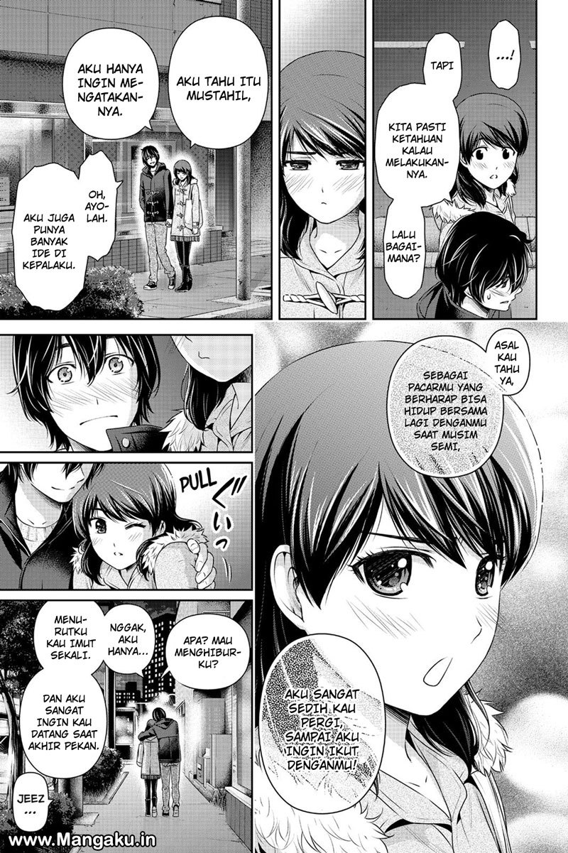 Domestic na Kanojo Chapter 135 Bahasa Indonesia