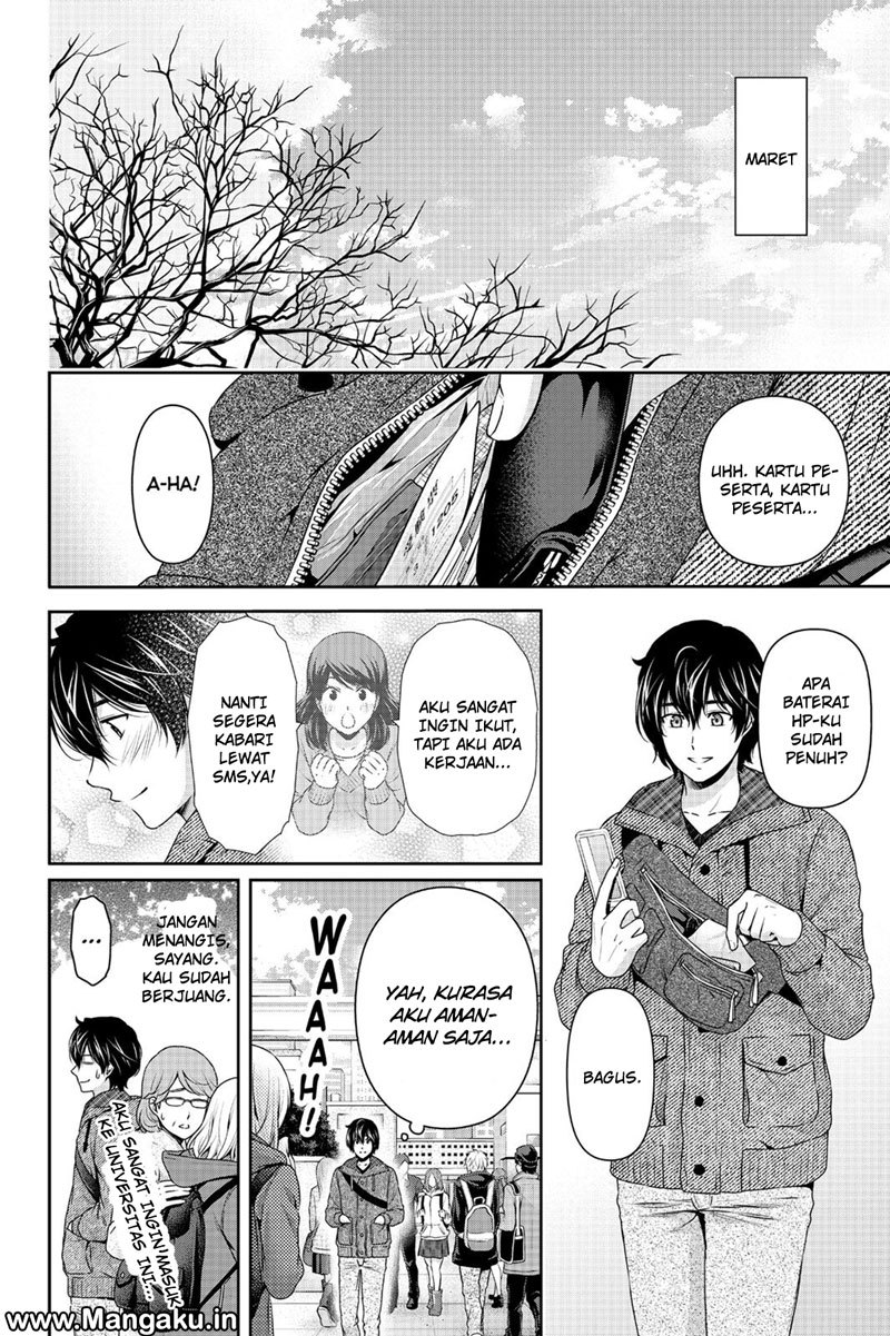 Domestic na Kanojo Chapter 135 Bahasa Indonesia