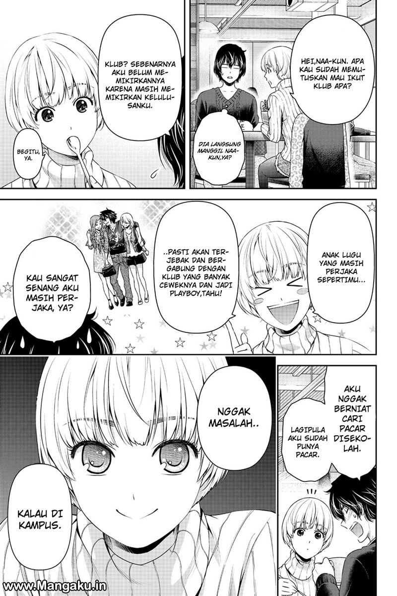 Domestic na Kanojo Chapter 135 Bahasa Indonesia