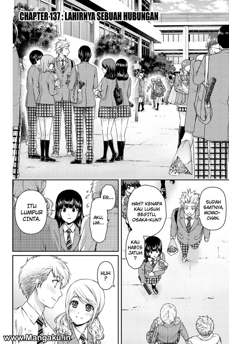 Domestic na Kanojo Chapter 137 Bahasa Indonesia