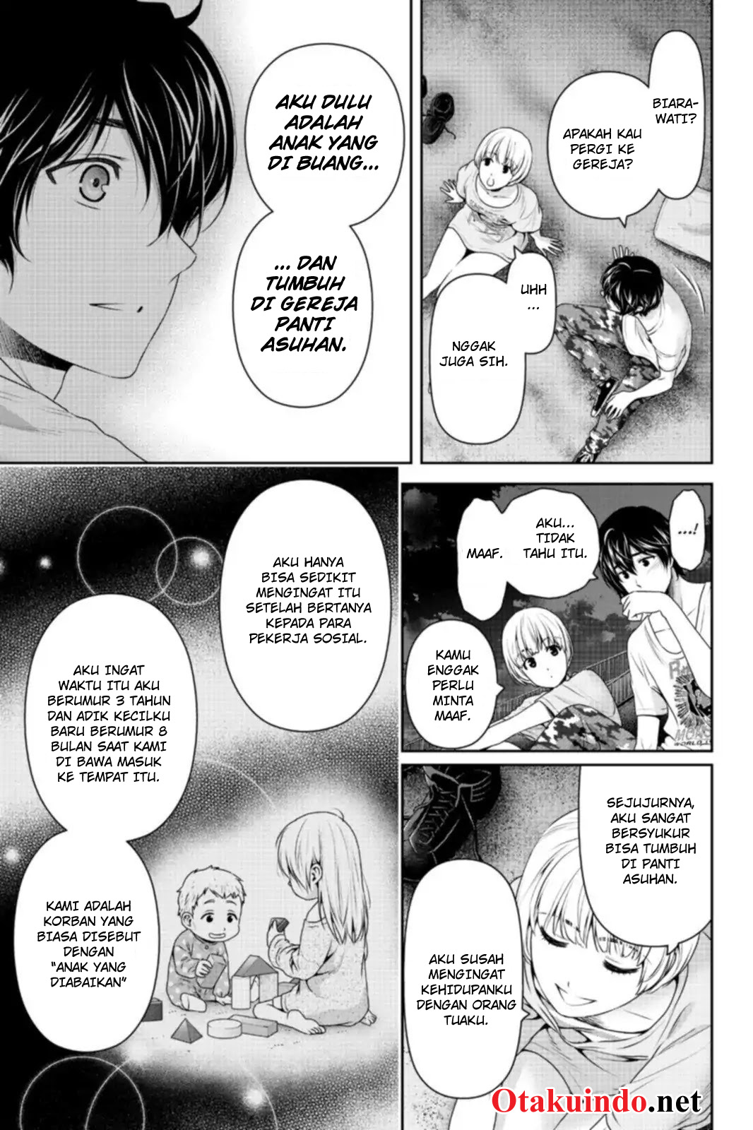 Domestic na Kanojo Chapter 161 Bahasa Indonesia