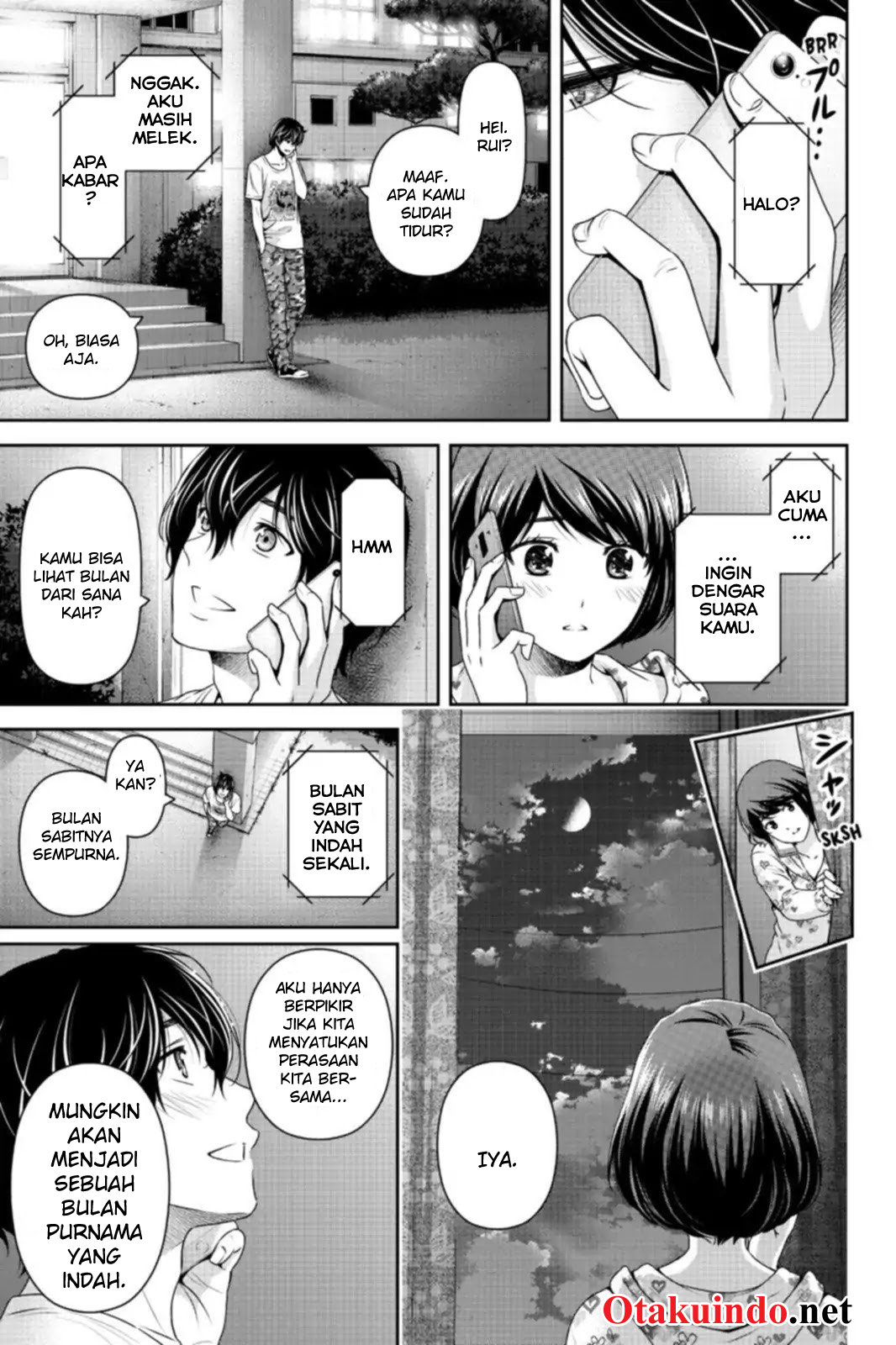 Domestic na Kanojo Chapter 161 Bahasa Indonesia