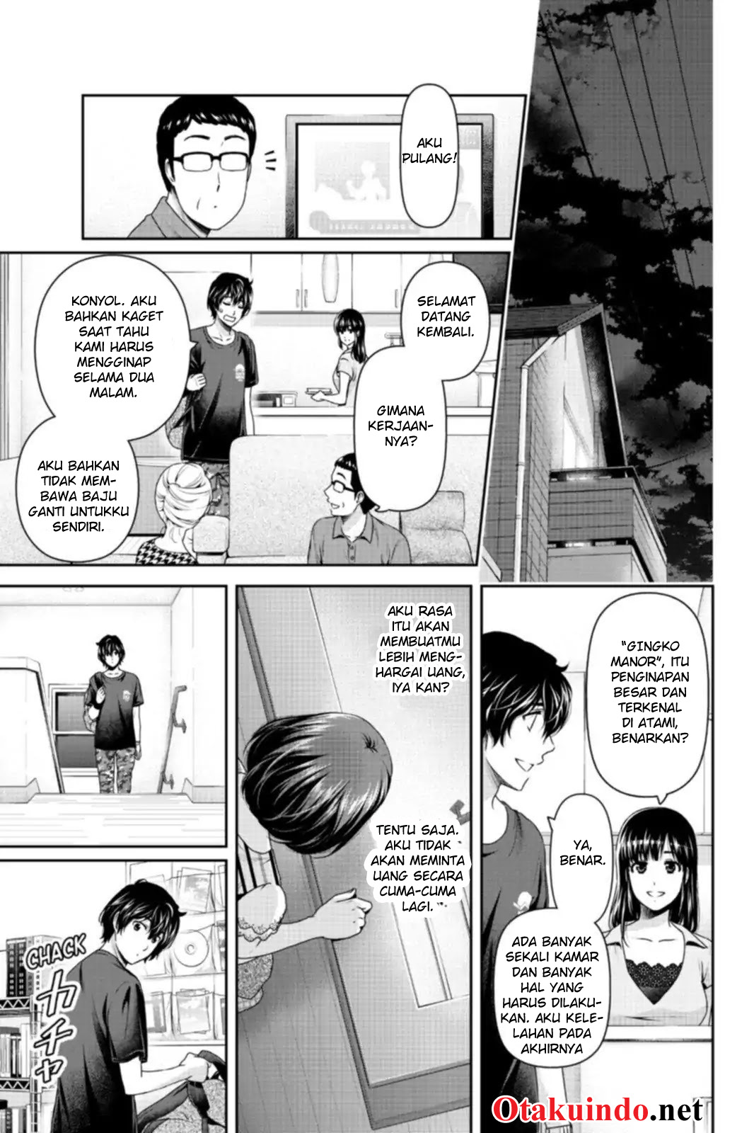 Domestic na Kanojo Chapter 161 Bahasa Indonesia