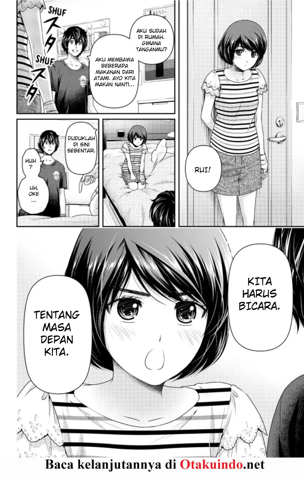 Domestic na Kanojo Chapter 161 Bahasa Indonesia