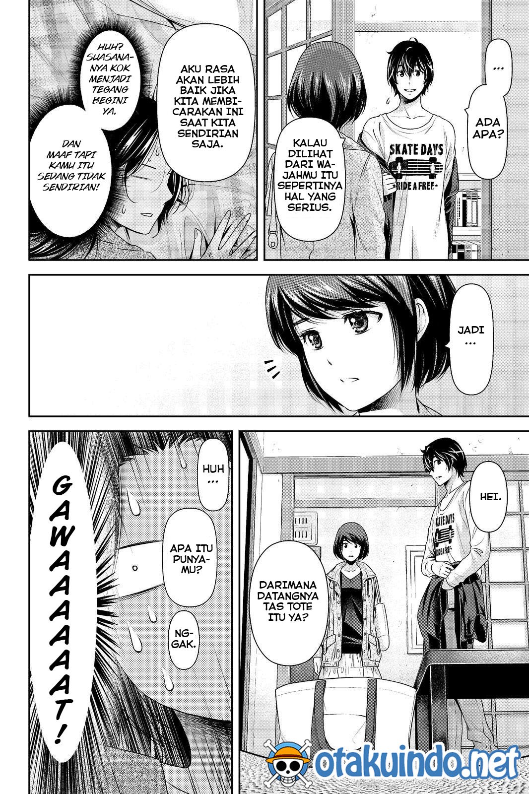 Domestic na Kanojo Chapter 195 Bahasa Indonesia
