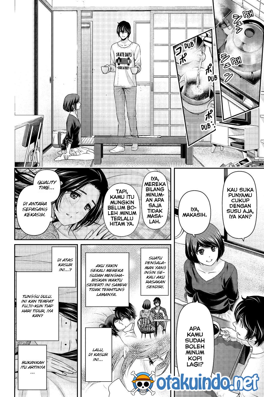 Domestic na Kanojo Chapter 195 Bahasa Indonesia