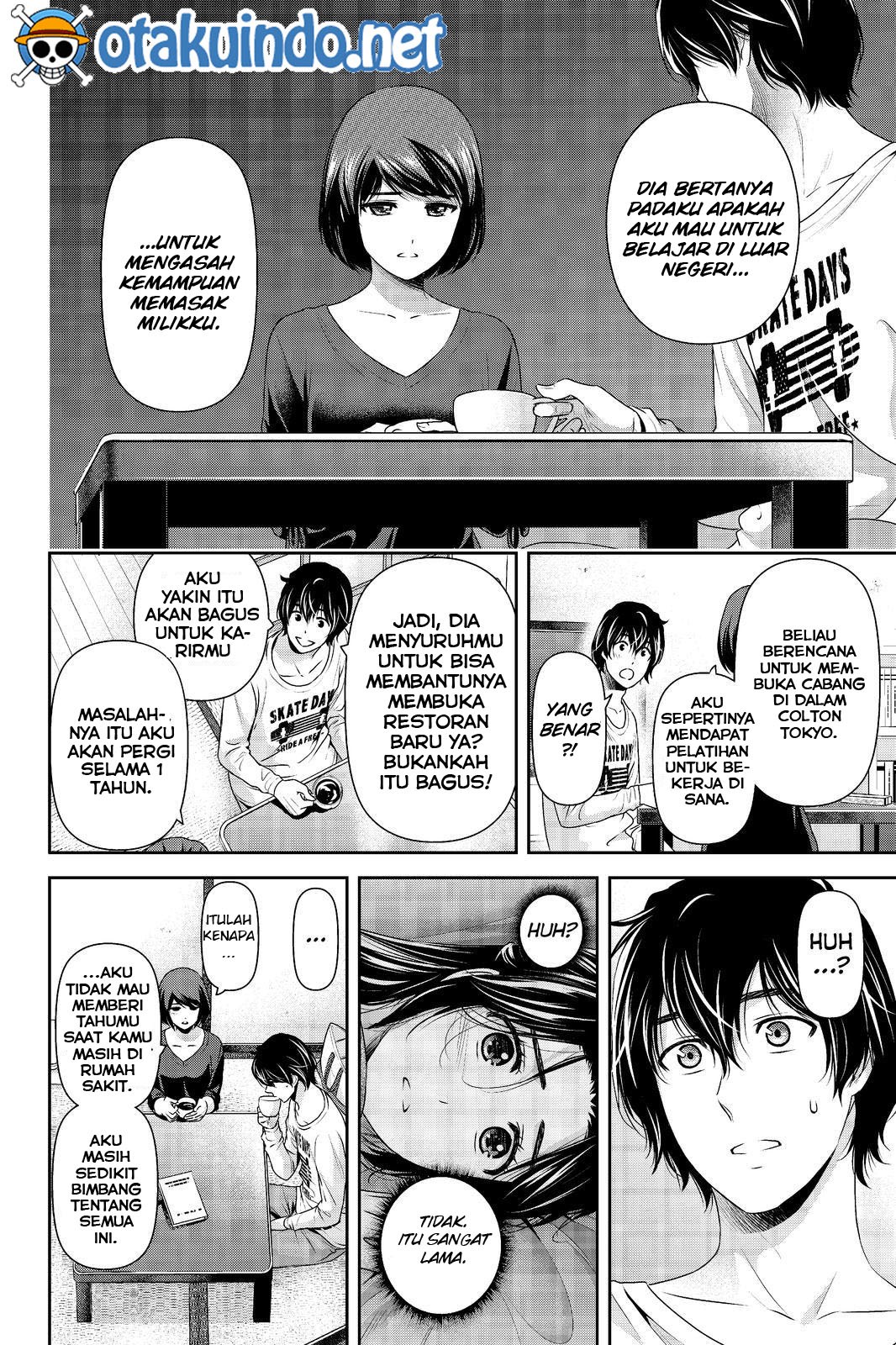 Domestic na Kanojo Chapter 195 Bahasa Indonesia