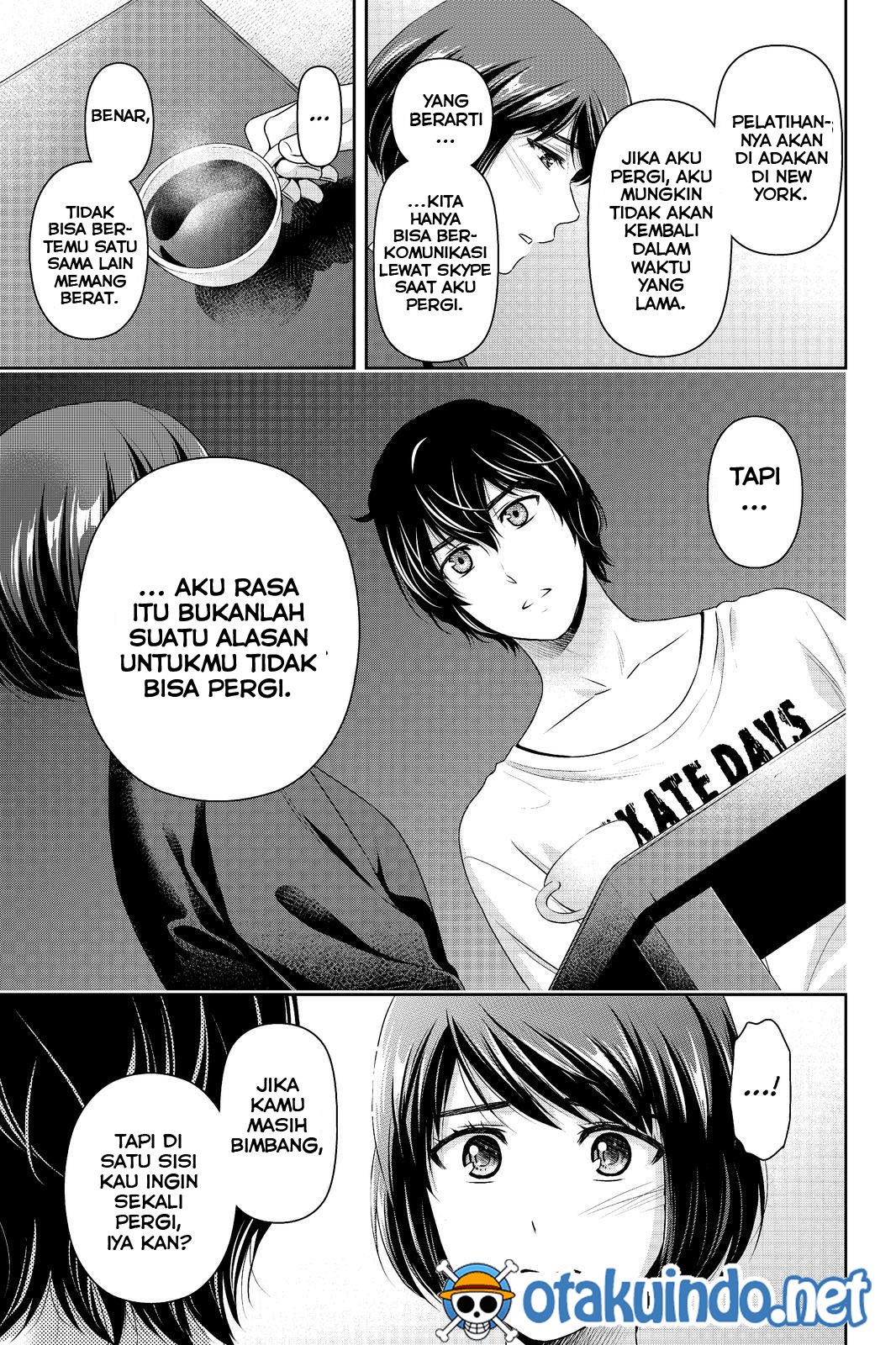 Domestic na Kanojo Chapter 195 Bahasa Indonesia