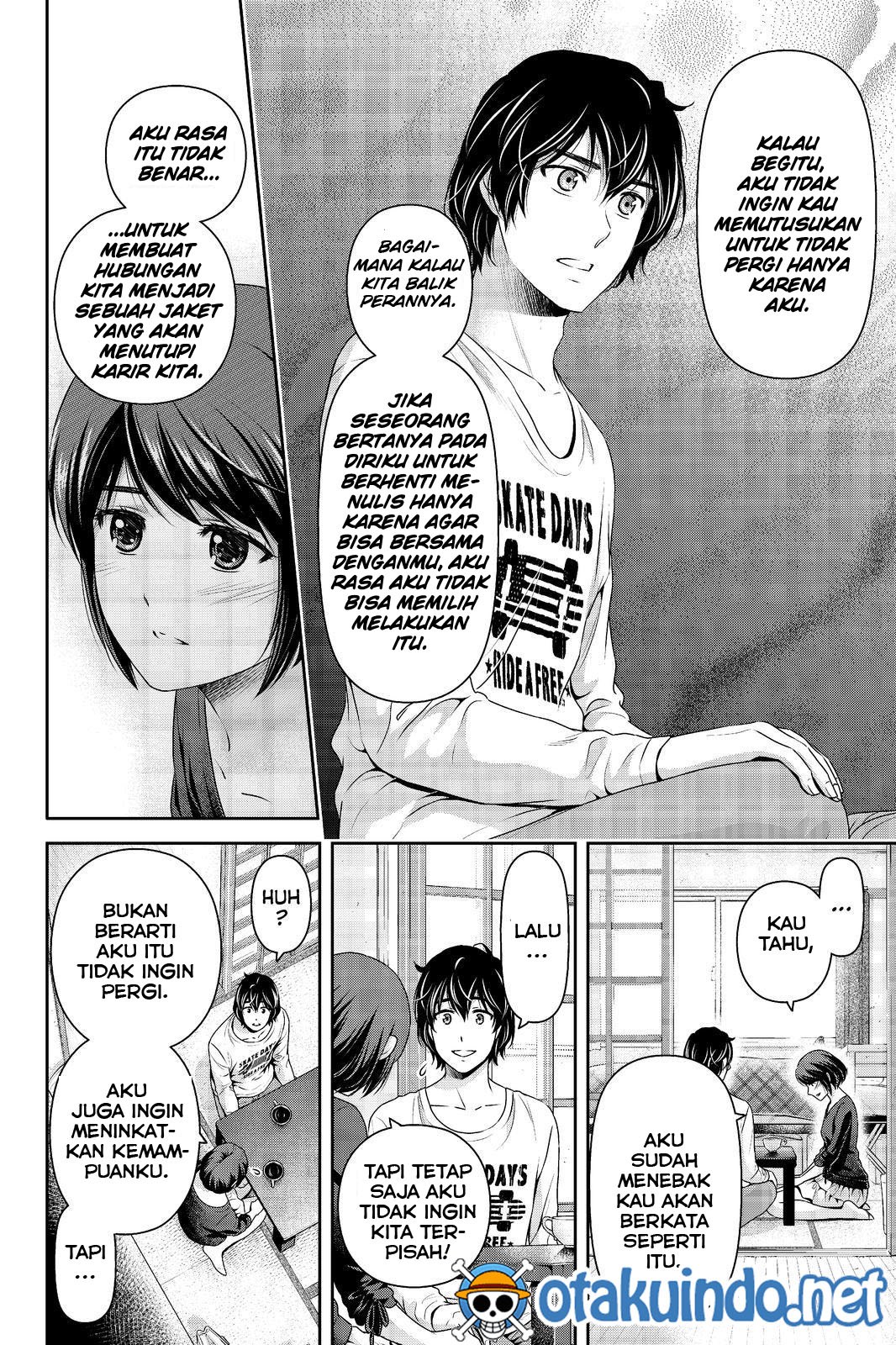 Domestic na Kanojo Chapter 195 Bahasa Indonesia