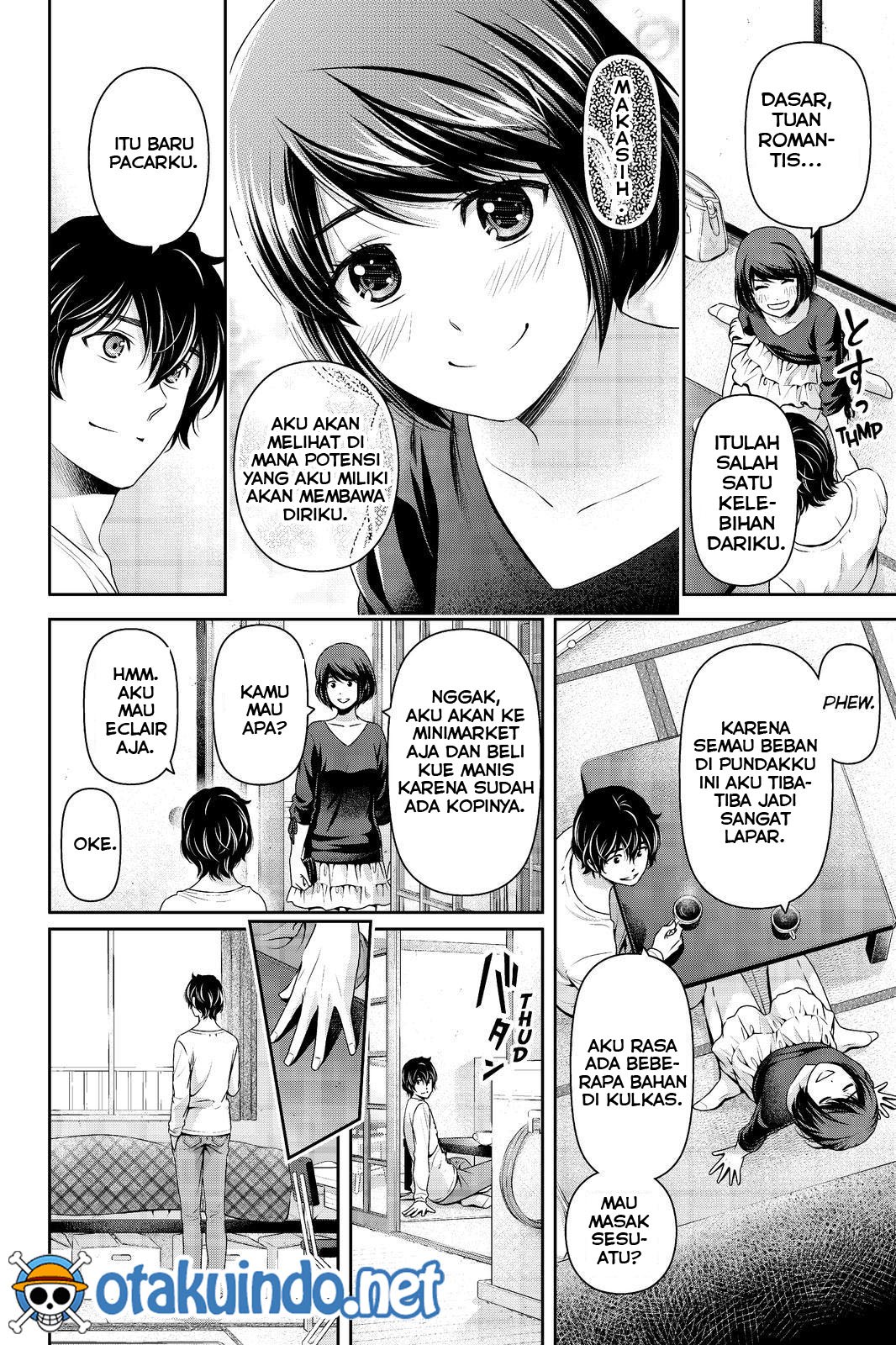 Domestic na Kanojo Chapter 195 Bahasa Indonesia