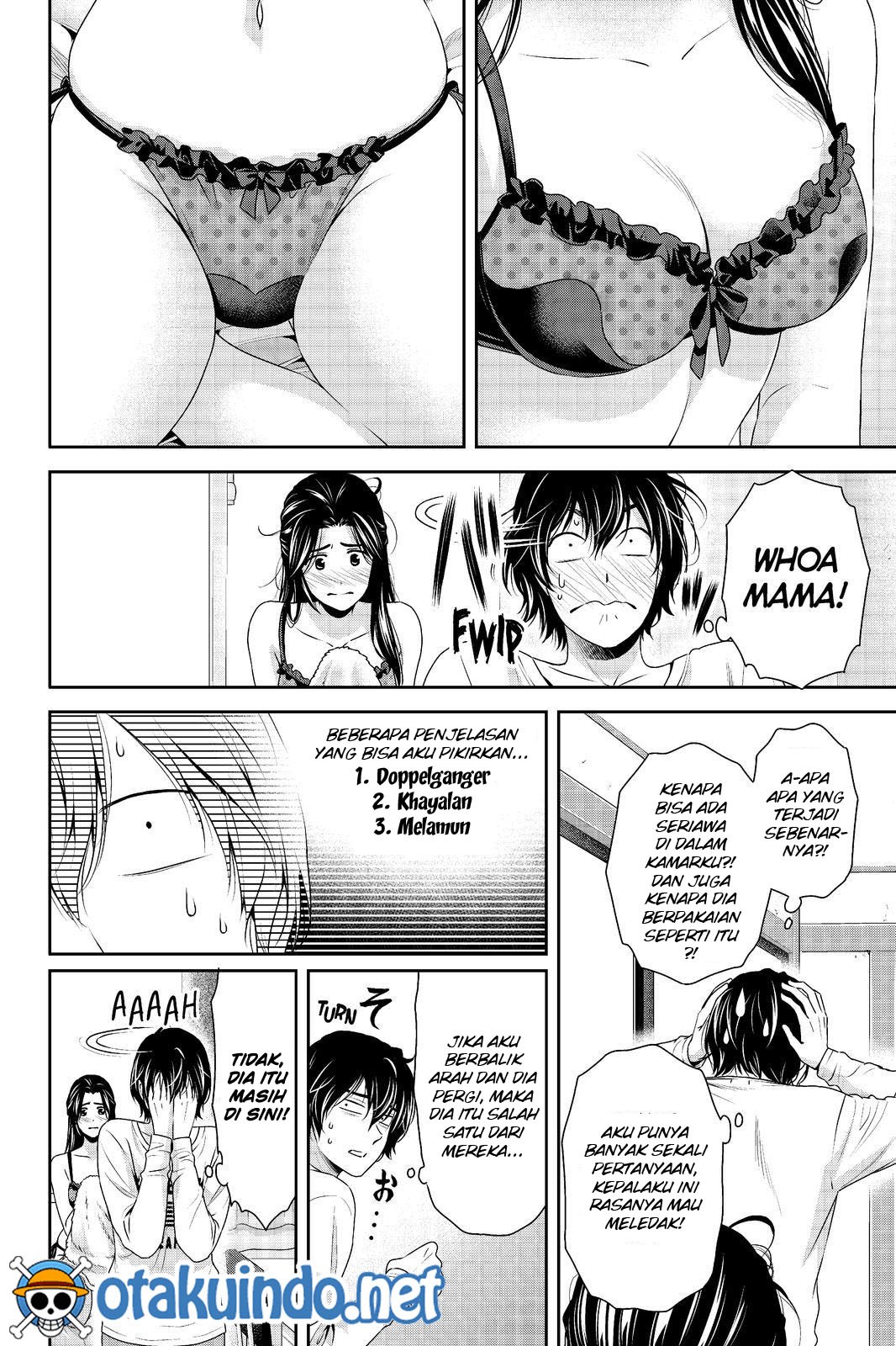 Domestic na Kanojo Chapter 195 Bahasa Indonesia
