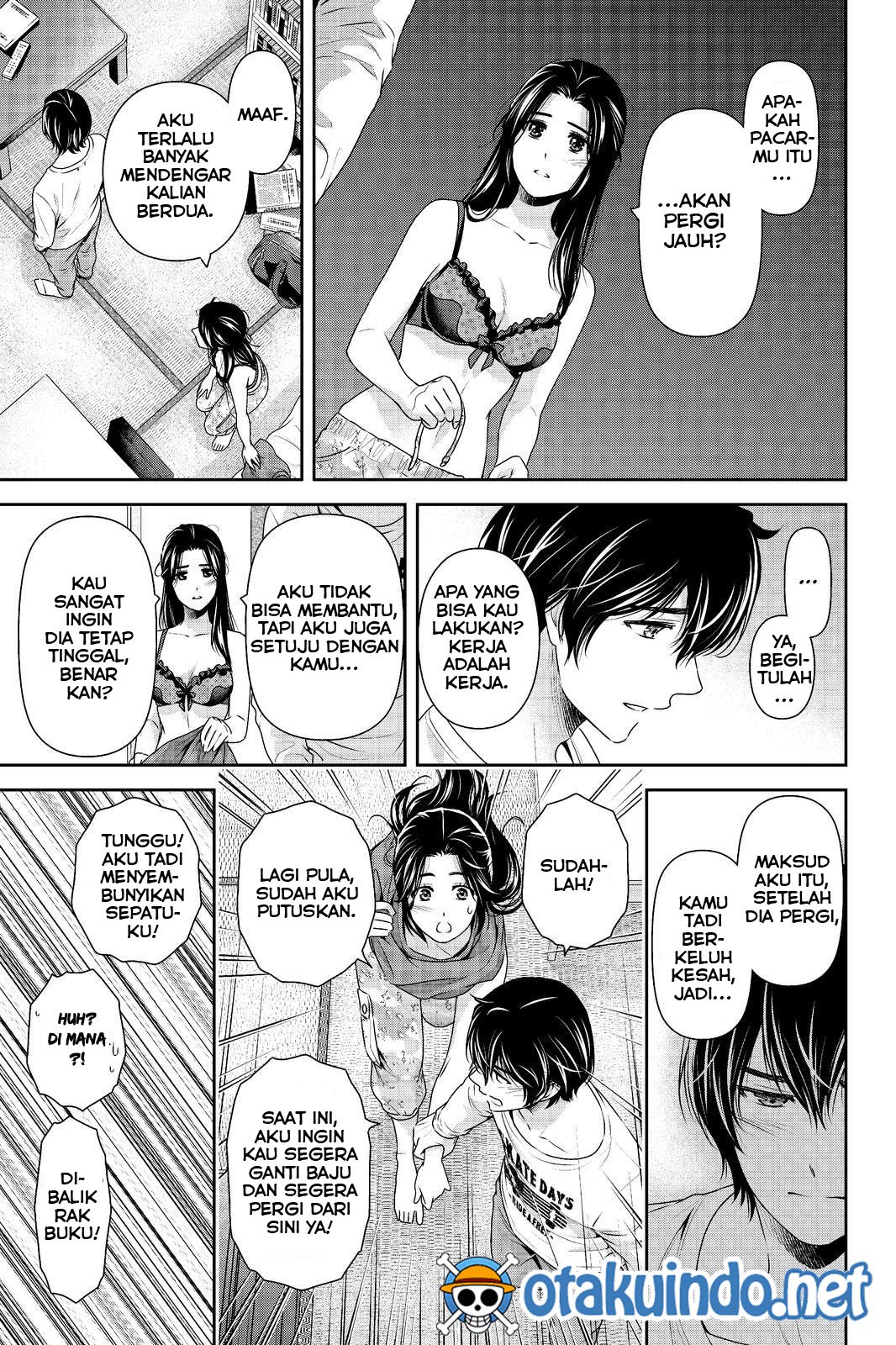 Domestic na Kanojo Chapter 195 Bahasa Indonesia