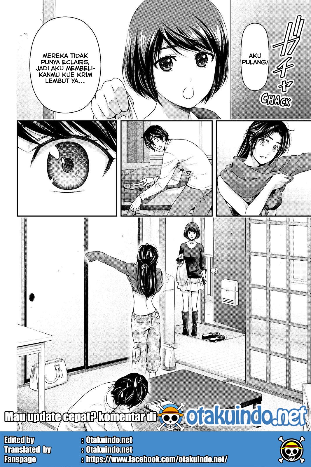 Domestic na Kanojo Chapter 195 Bahasa Indonesia