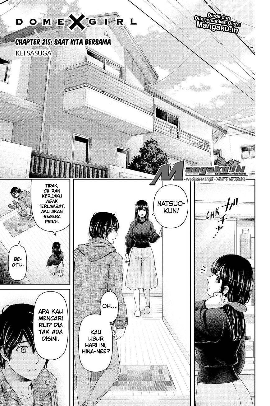 Domestic na Kanojo Chapter 215 Bahasa Indonesia