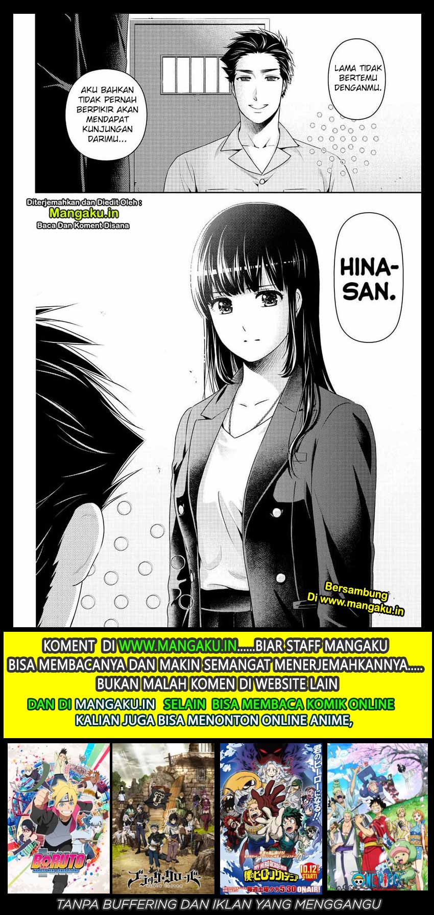 Domestic na Kanojo Chapter 269 Bahasa Indonesia