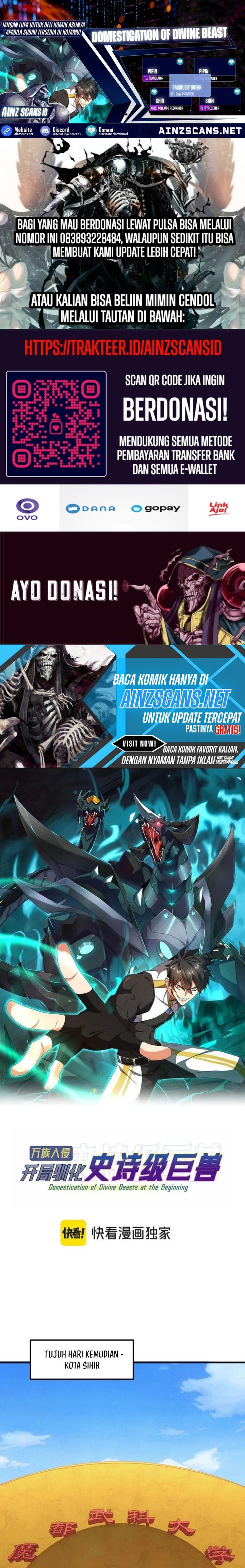 Domestication of Divine Beasts at the Beginning chapter 15