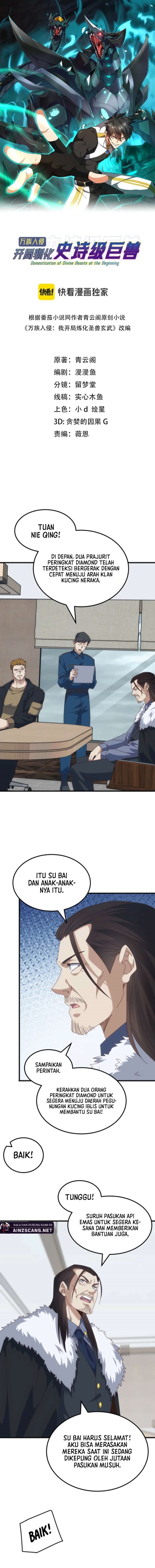 Domestication of Divine Beasts at the Beginning Chapter 43 Bahasa Indonesia