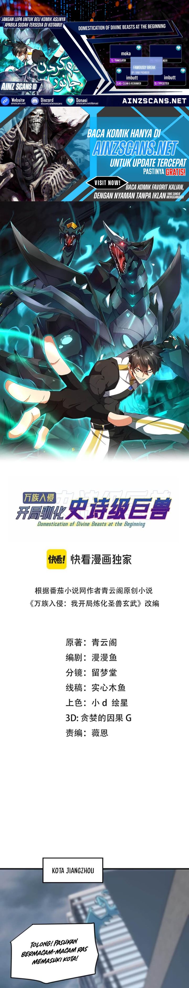 Domestication of Divine Beasts at the Beginning Chapter 52 Bahasa Indonesia