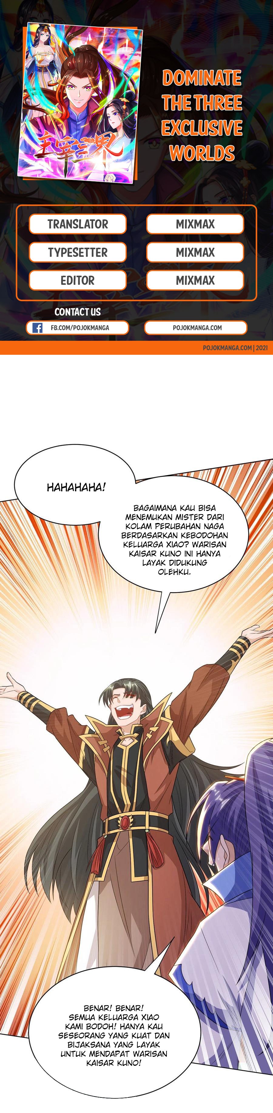 Dominate the Three Realms Chapter 130 Bahasa Indonesia