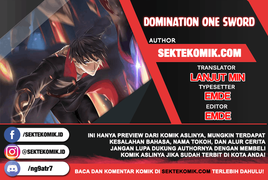Domination One Sword Chapter 65 Bahasa Indonesia