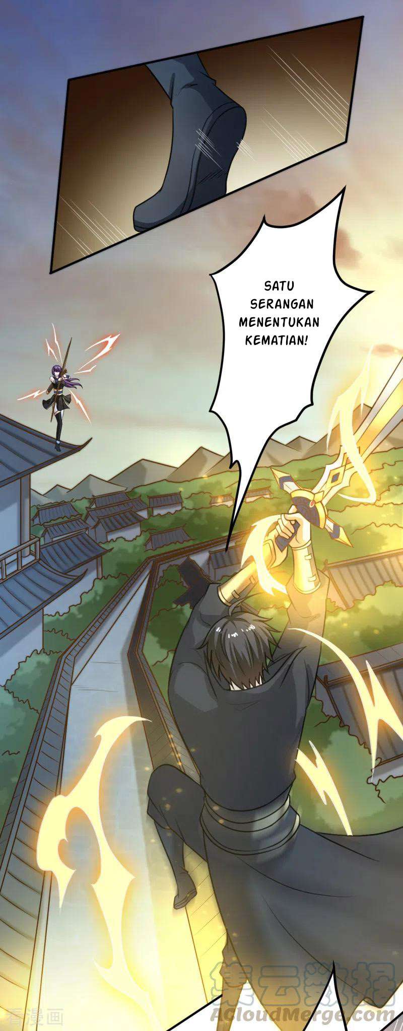 Domination One Sword Chapter 117 Bahasa Indonesia