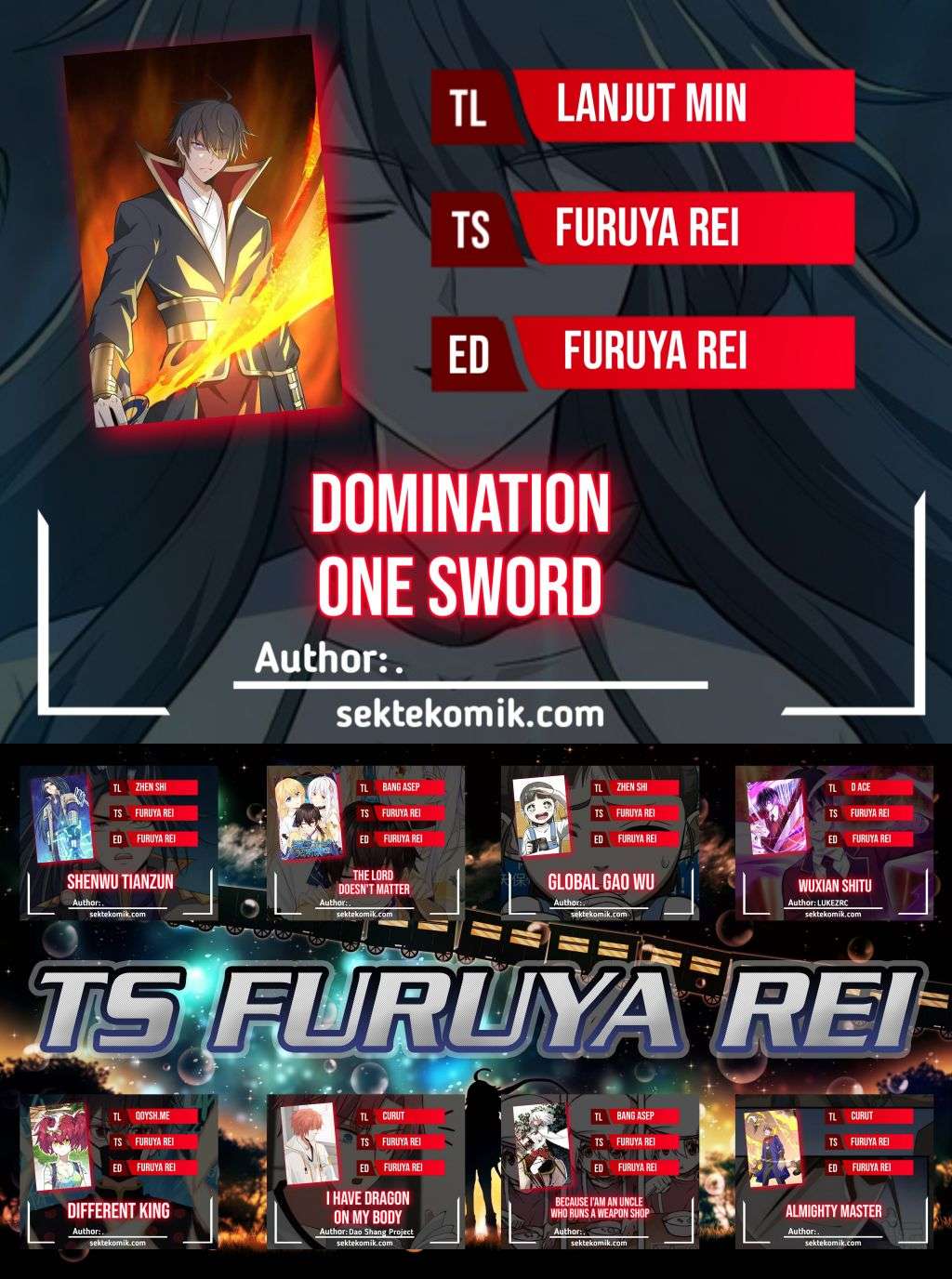 Domination One Sword Chapter 149 Bahasa Indonesia