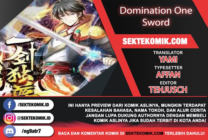 Domination One Sword chapter 204
