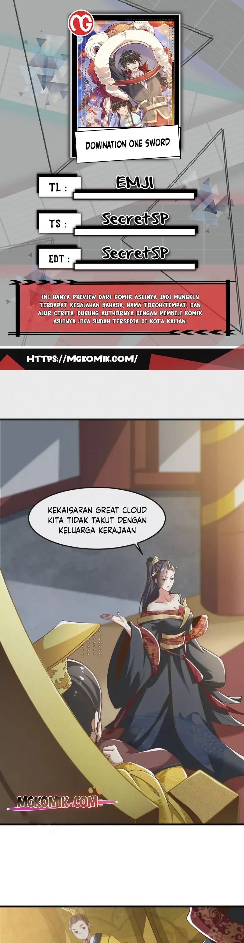 Domination One Sword chapter 214