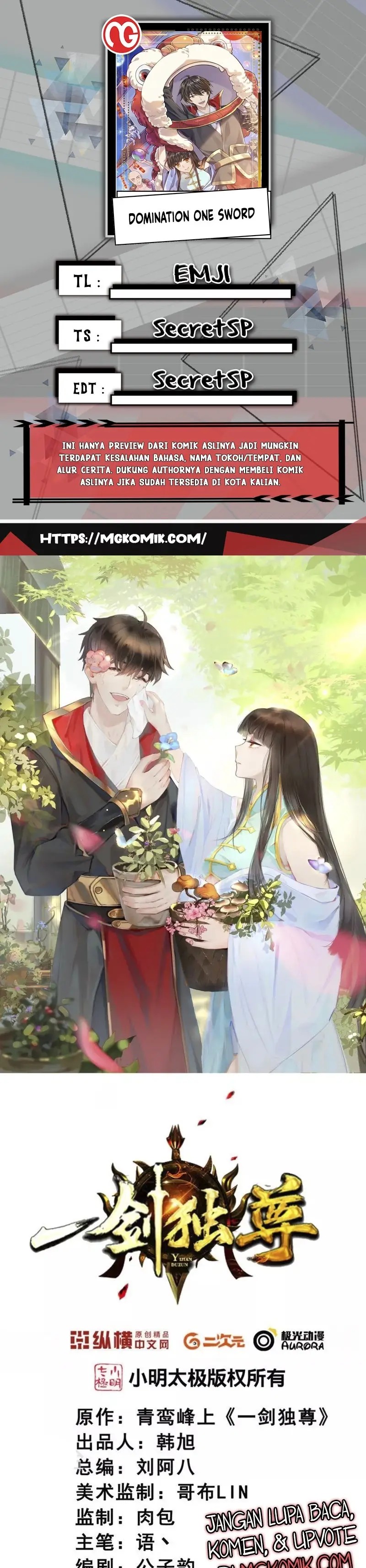 Domination One Sword Chapter 248 Bahasa Indonesia