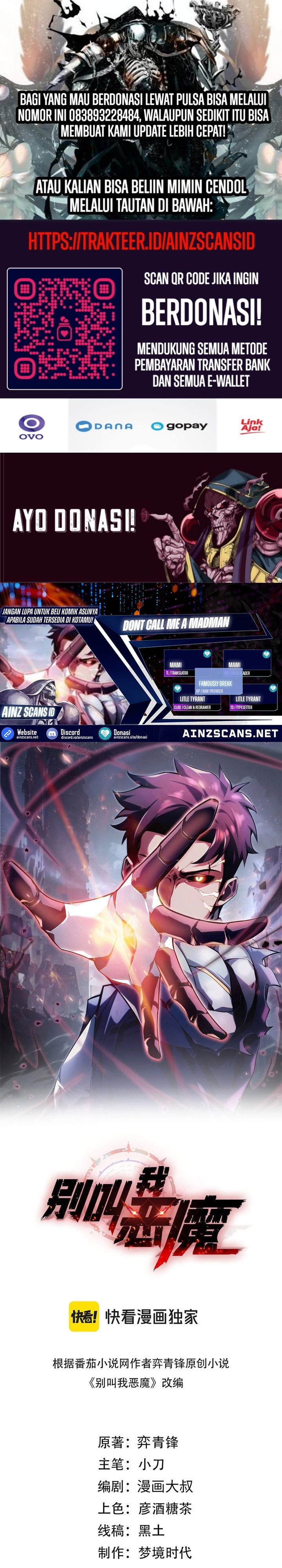 Don’t Call me a Madman Chapter 19 Bahasa Indonesia