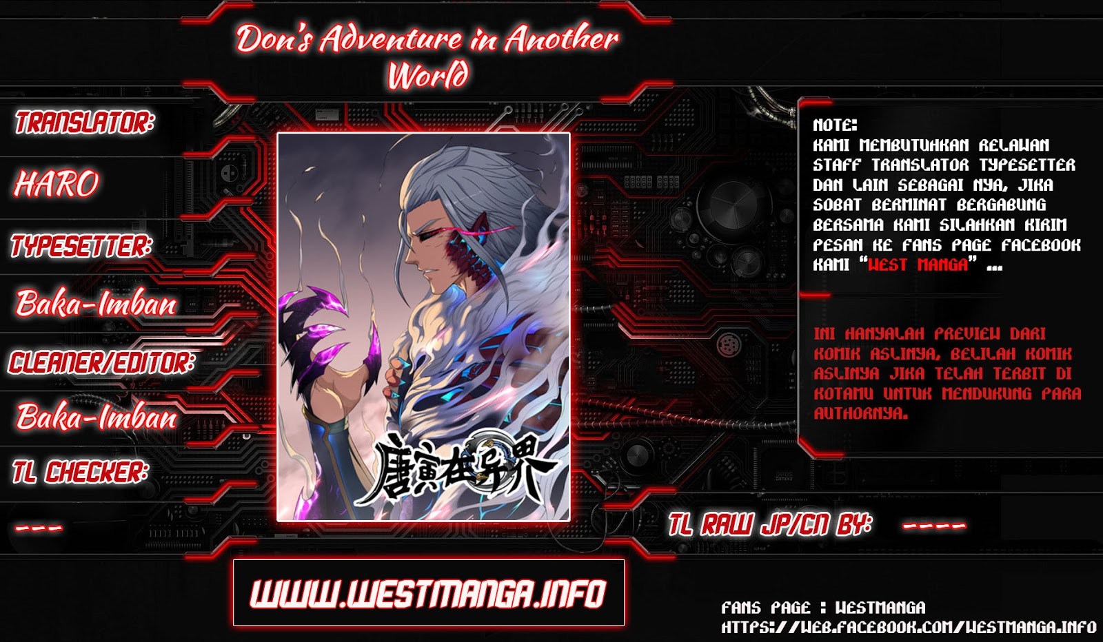 Don’s Adventure in Another World (Tang Yin Zai Yi Jie) chapter 56