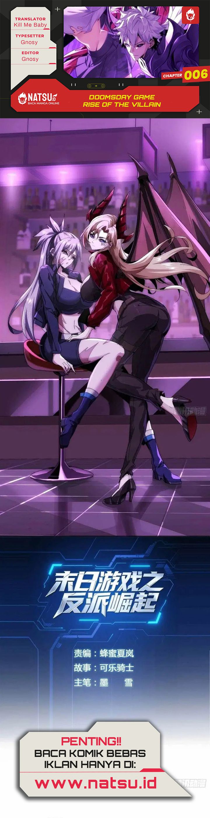 Doomsday Game: Rise of the Villain Chapter 06 Bahasa Indonesia
