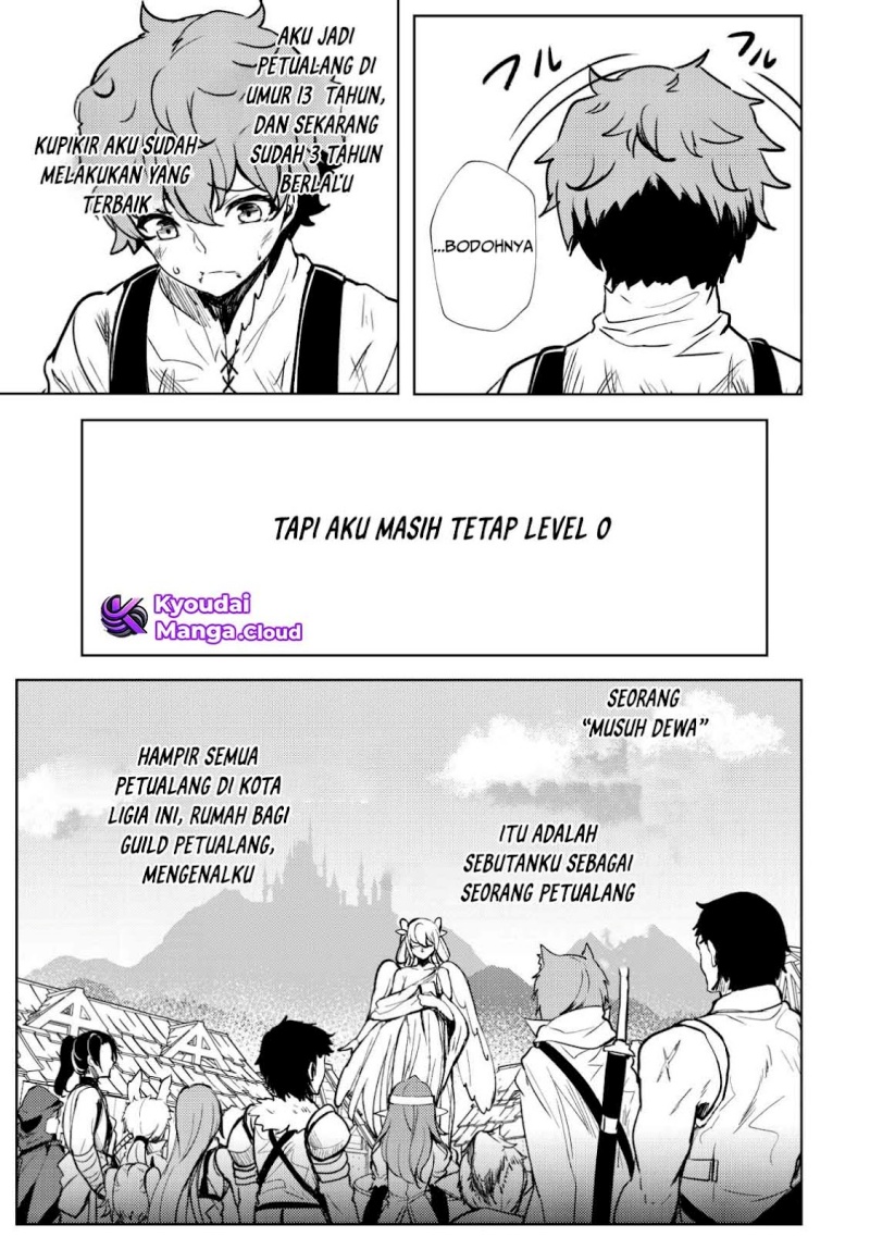 Dore dake Doryoku Shite mo Mannen Level 0 no Ore wa Tsuihou Sareta chapter 1