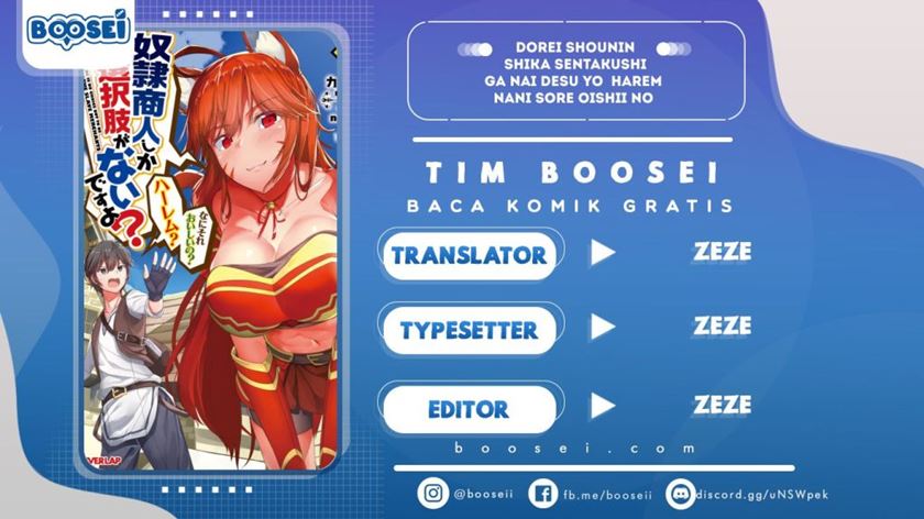 Dorei Shounin shika Sentakushi ga nai desu yo? ~Harem? Nani sore oishii no?~ Chapter 22 Bahasa Indonesia