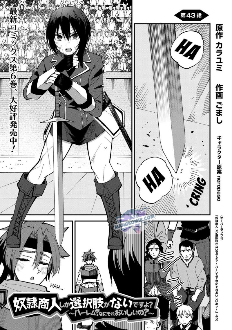 Dorei Shounin shika Sentakushi ga nai desu yo? ~Harem? Nani sore oishii no?~ chapter 43